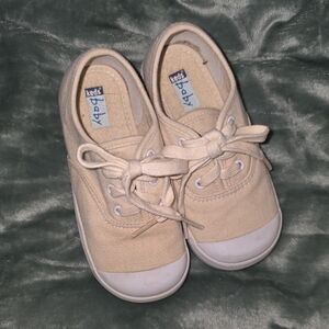 Keds Baby Beige Canvas Sneakers